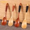 8cm Wooden Wood Spoon Soup Teaspoon Catering Kitchen Cooking Utensil Tool Gift Home Supplies