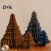 2 шт. бумажное украшение на рождественскую елку 3D соты деревья центральный элемент стола праздничный домашний декор для вечеринок принадлежности