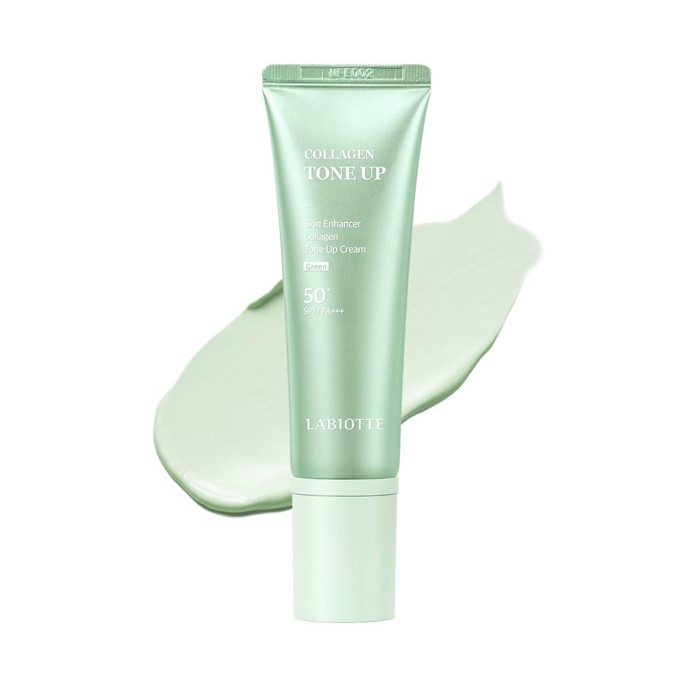 LABIOTTE Skin Enhancer Collagen Tone Up Cream Green SPF50+PA+++, 1 шт., 40 мл