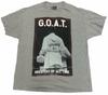 Мужская футболка с надписью G.O.A.T Greatest of All Time Мухаммед Али (серый) Футболка Unisex