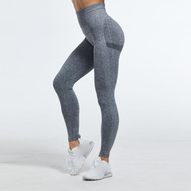 Женские бесшовные леггинсы с эффектом пуш-ап, брюки для фитнеса, йоги, брюки для фитнеса с высокой талией