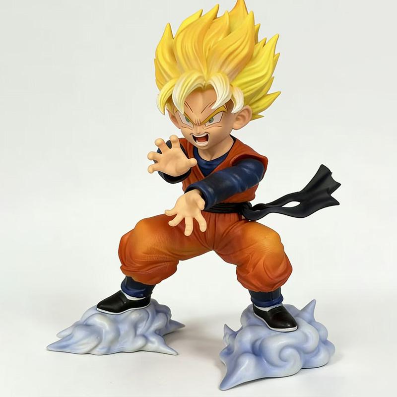 Аниме Dragon Ball Z Фигурка Сона Готэна Супер Сайян Транкс Фигурки Действия ПВХ Статуя Коллекционная Модель Игрушки Подарки