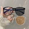 Outdoor Smart Photochromic Reading Glasses Women Fashion Round Far Sight Presbyopia Eyeglasses Men Intelligent Sunglasses 0+4.0