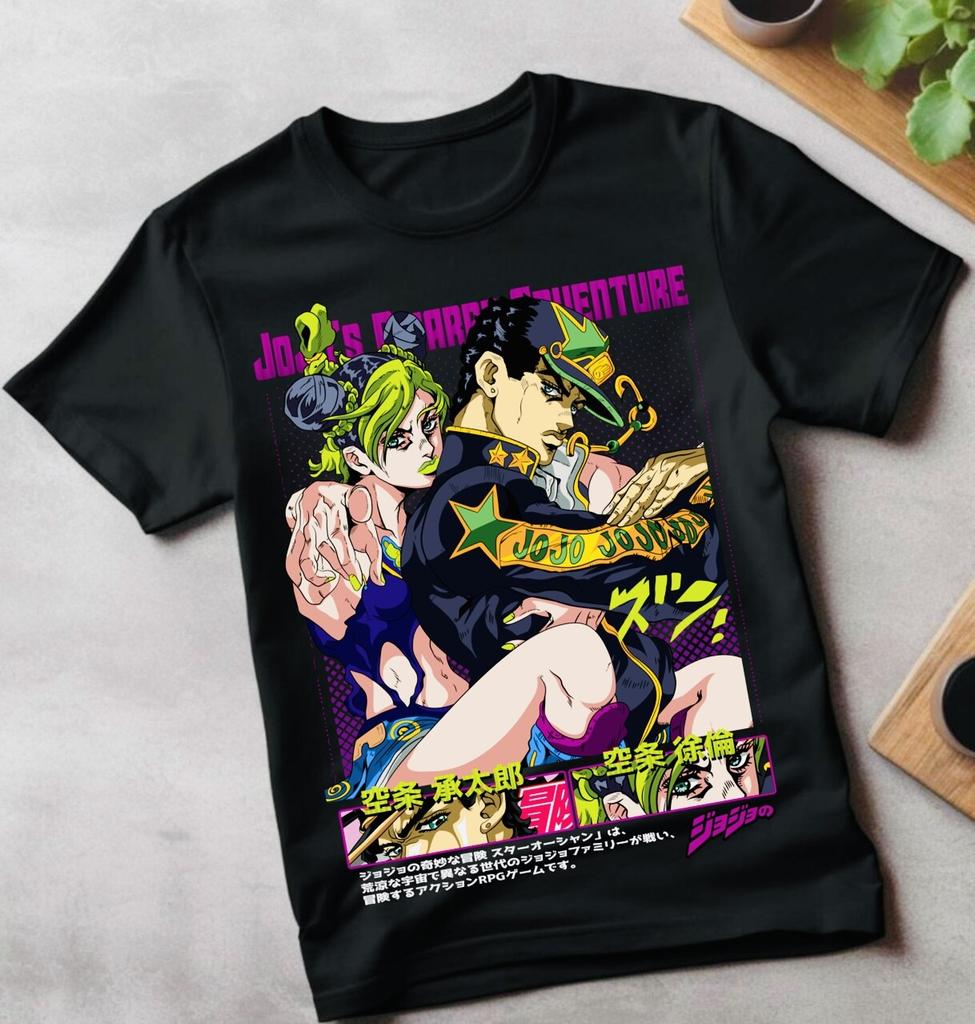 Jojos Bizarre Adventure T-shirt Anime Manga Graphic Design Shirt Tee All Size
