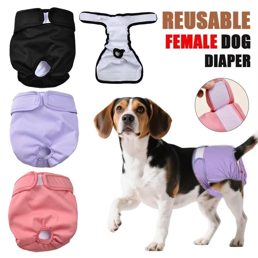 Adjustable Female Dog Diapers Reusable Period Panties Physiological Pant For Small Big Dogs