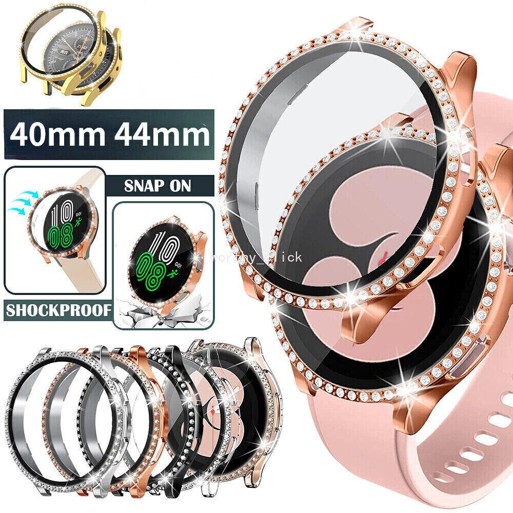 Для Samsung Galaxy Watch 4 5 40/44 мм защитная пленка из закаленного стекла, чехол для экрана