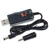 USB повышающий преобразователь DC 5V в 9V 12V USB кабель повышающего преобразователя + Разъем 3,5x1,35 мм для источника питания/Зарядного устройства/Преобразователя мощности