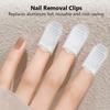 5 шт. зажимы для ногтей Soak Off Cap Clips, гель-лак, акриловые средства для снятия ногтей, маникюрный инструмент