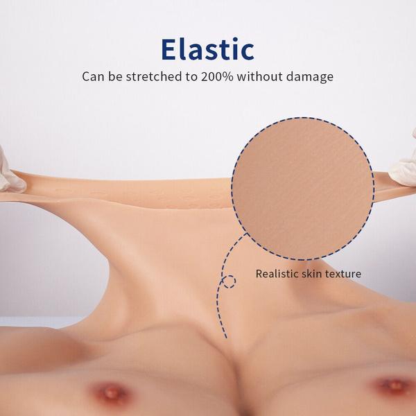 Большая грудь для мужчин, силиконовые мышцы, восьмикомпонентный пресс для мужчин, выполняющих мышечные костюмы