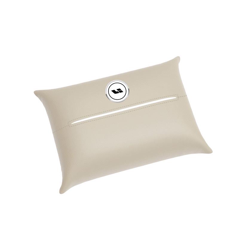 Car Tissue Box Bag: Fits Ideal ONE/L9/L8/L7, Drawstring Paper Box Cover for Hanging In Car Interior