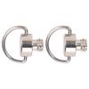 2pcs 1 4 Inch DRing Stainless Steel Camera Screw for Tripod Monopod Quick Release Plate