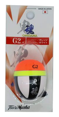 Команда Tsuri Musha Поплавок Onitama, G2, Оранжевый/Белый.