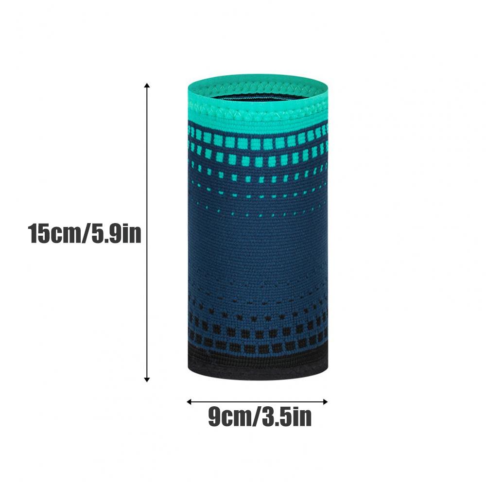 2 шт. нейлоновый вязаный браслет на запястье, легкий, эластичный, дышащий для мужчин и женщин, для пота, занятий спортом, упражнений, тренировок, тренажерного зала
