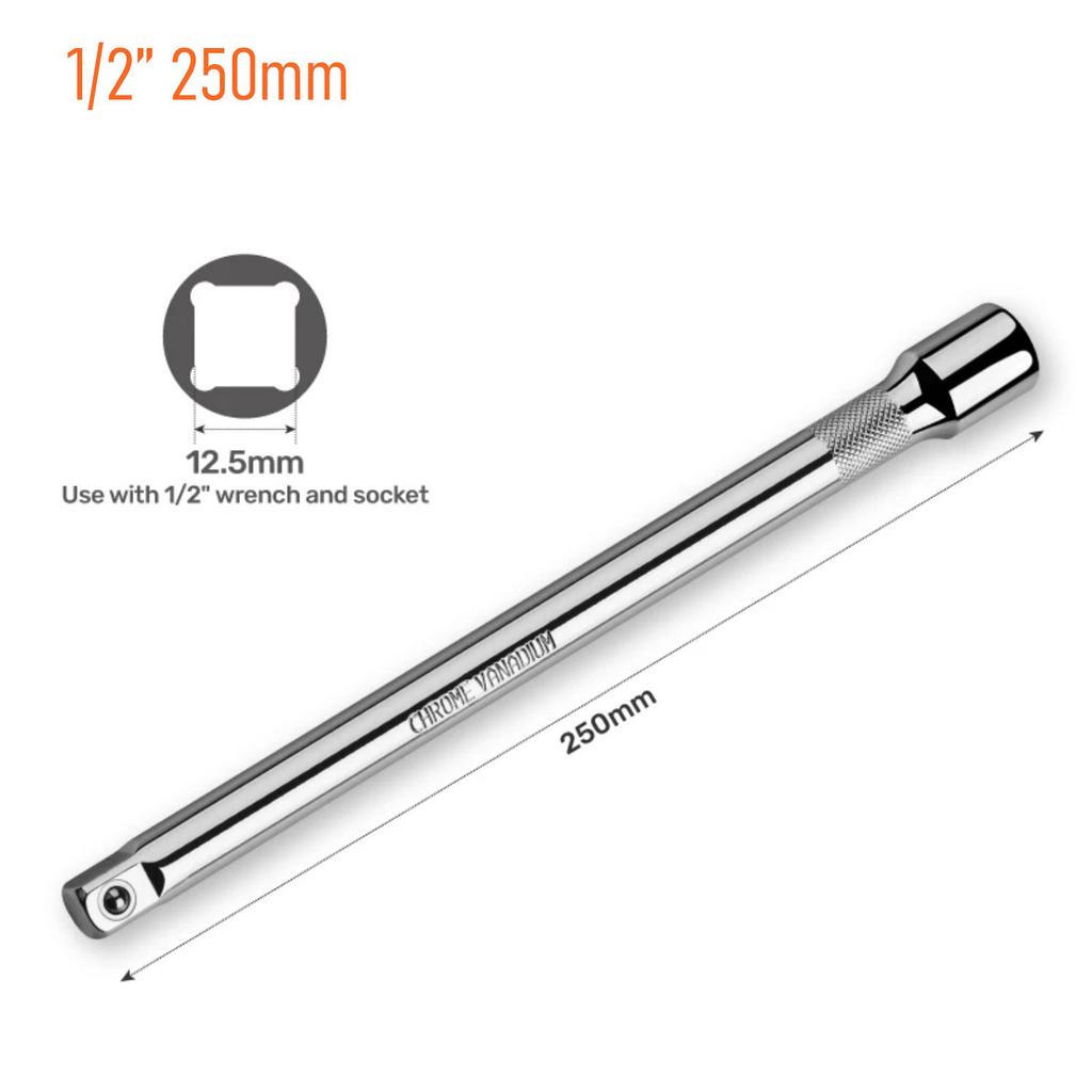 1/4" 3/8" 1/2" набор удлинителей для торцевых ключей с трещоткой, удлинитель торцевых ключей с трещоткой 50/100/150/250 мм, ручной инструмент
