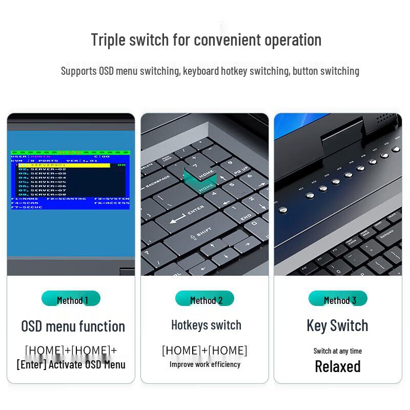 MT-VIKI 8-Port IP Remote KVM Switch (VGA to Cat5)
