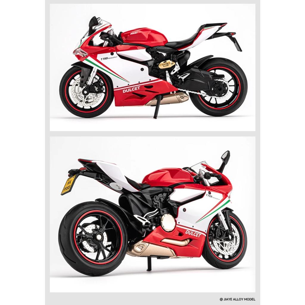 1/12 Metal Die Cast Ducati 1199 Panigale S Motorcycle Model with Display Base Collection Home Ornament Boy Gift