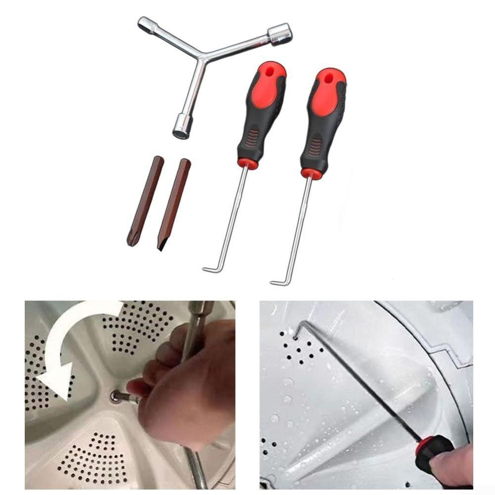 5 PCS Reliable Screwdriver Set Washing Machine Hook Inner Outer Tub Maintenance