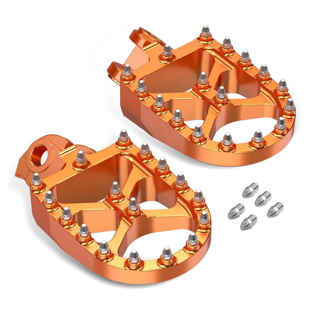 NICECNC For KTM EXC 300 1998-2016 EXC 250 EXCF 350 EXC 450 Foot Pegs Footrest SX 125 SXF 250 SXF 450 1998-2015 XCF 250 2006-2016