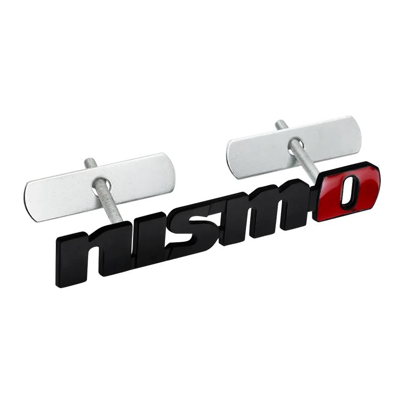 BME1 1Pcs Car Grill Emblem Auto Front Hood Grille Badge Sticker for Nismo Nissan GTR 370Z 240SX Fairlady Juke Tiida Teana GTR 350Z