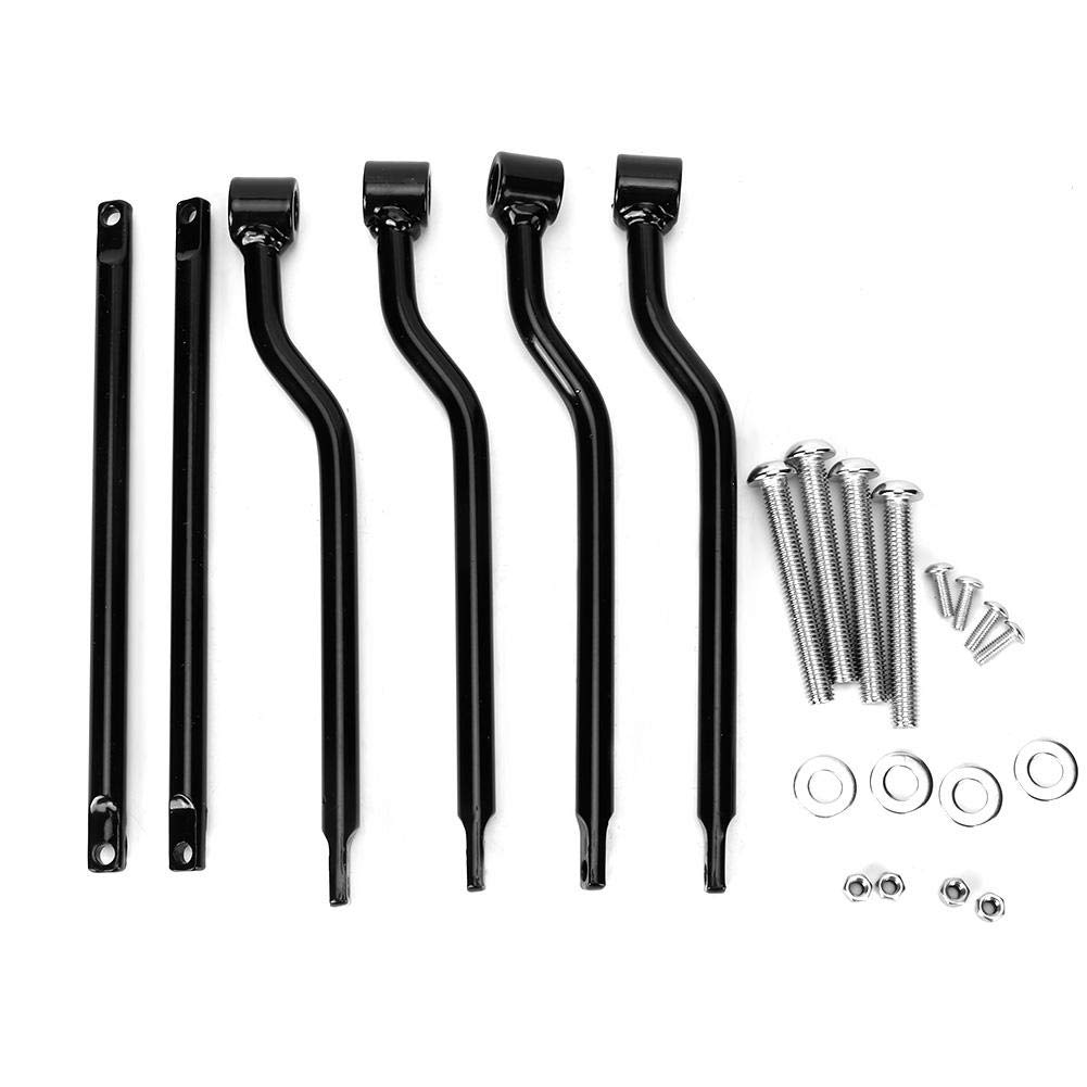 Saddle Bag Bracket, Qiilu Saddle Bag, Universal Motorcycle Side Saddle Bag Mount Bracket Support Bar Accessories