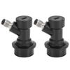 2PCS 1 4MFL Ball Lock Disconnects Kit for Homebrew Beer Soda Keg Liquid Connectors Adapter