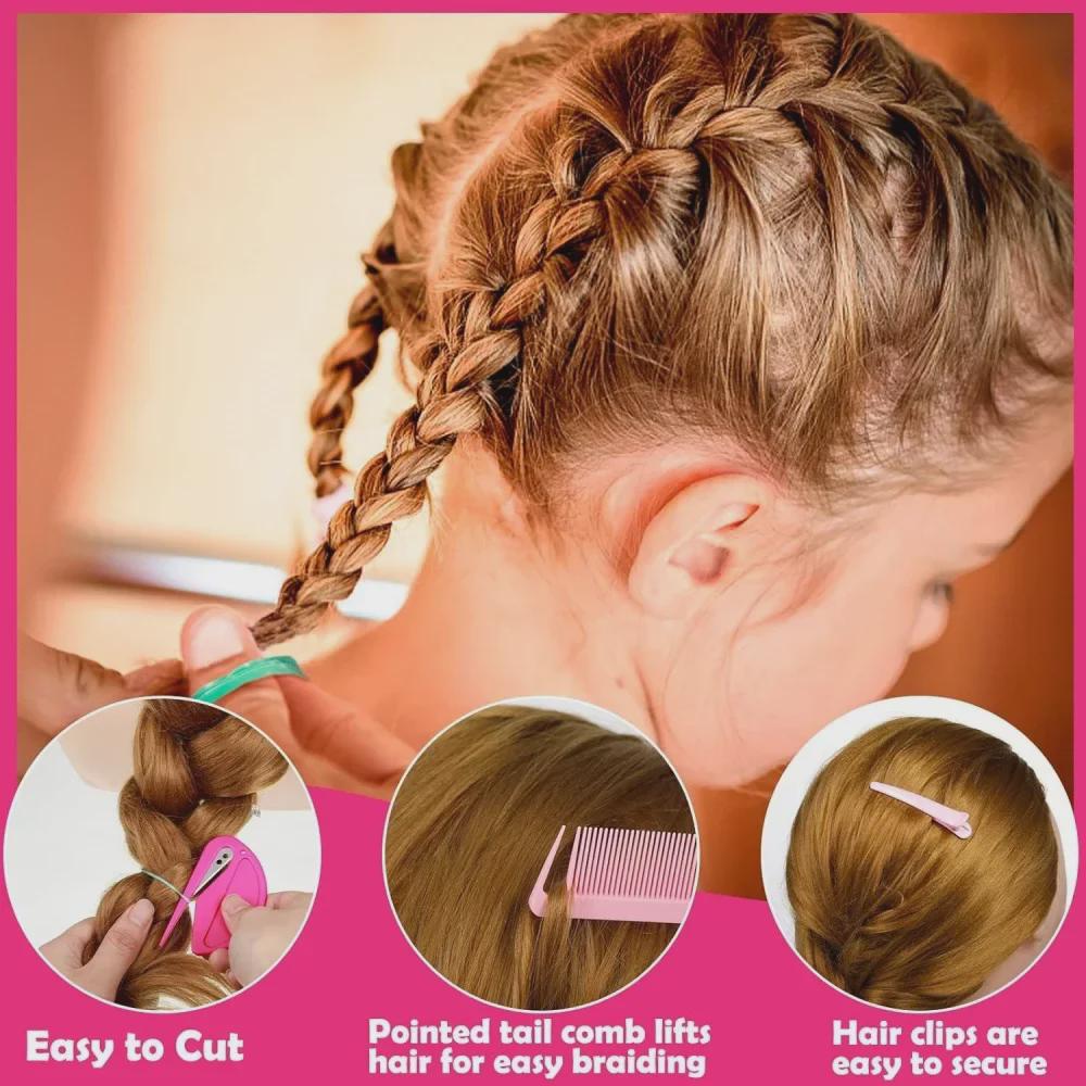 28-цветные мягкие резинки для волос: Не повреждающие волосы одноразовые резинки для косичек и причесок