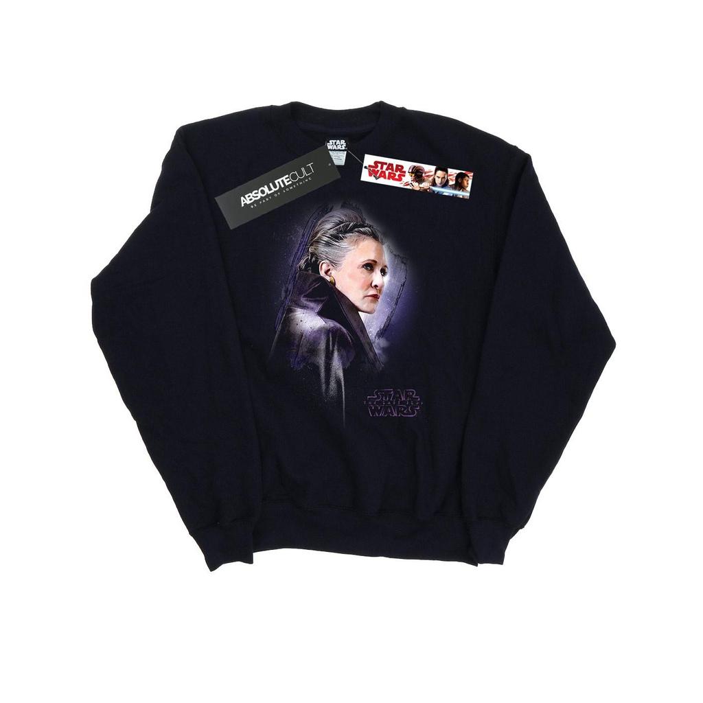 Star Wars Mens The Last Jedi Leia Brushed Sweatshirt