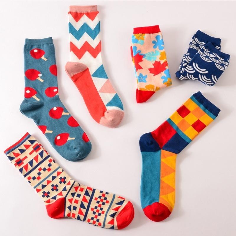 Happy Socks мужские женские повседневные носки для платья разноцветные чулочно-носочные изделия