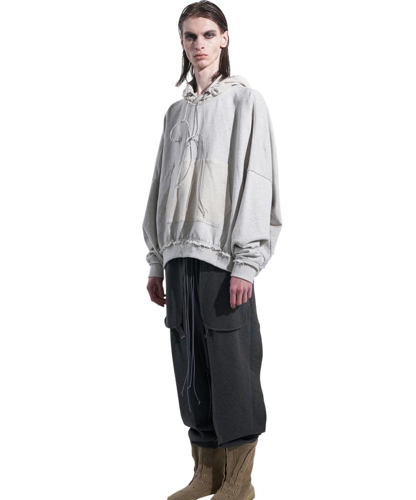 Aseupalageoseu Inside Out Baggy Pants Gray