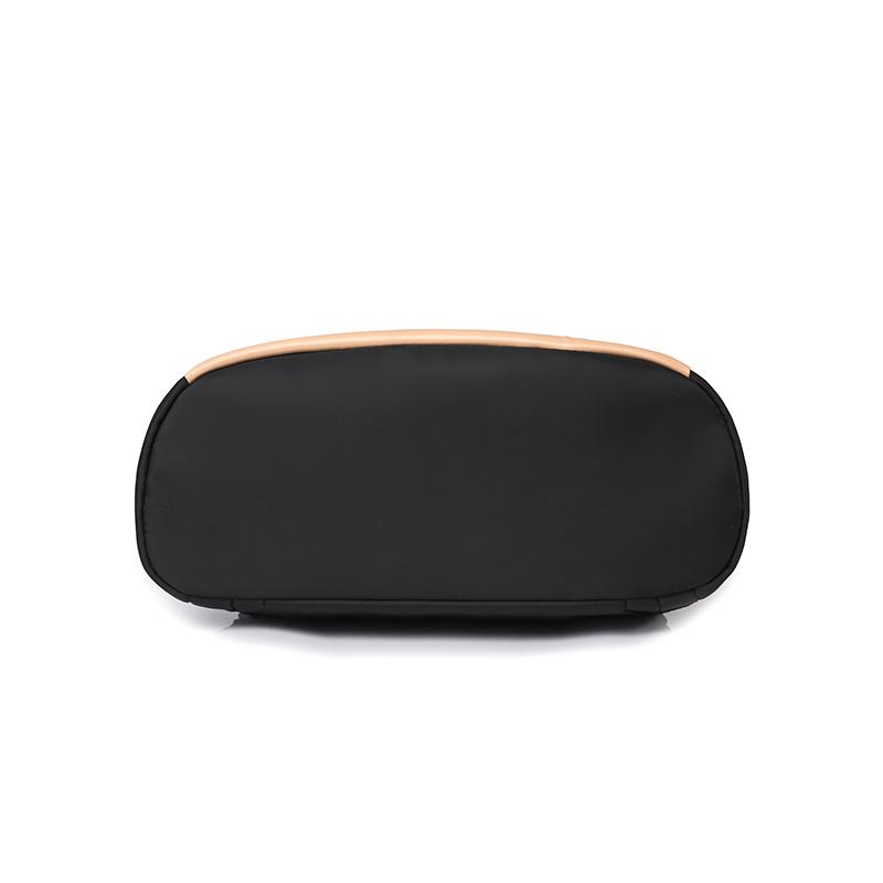 Contrast Color Backpack Women's Tassel Backpack Lightweight Large Capacity Handbag Shoulder Bag