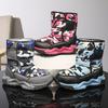 28-38 Children's Winter Plus Plush Warm and Fashionable Outdoor High Top Snow Boots Casual Sports Cotton Boots