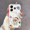 Case for Xiaomi Redmi Note 14 Pro Plus A4 12S 13C 10S 9 10 11S Note 13 11 12 14C Soft Phone Cover Cute Crayons Shinchan