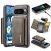Кожаный чехол-книжка 2-в-1 со съемной магнитной крышкой для Google Pixel 10 Pro XL Pixel 9 Pro Pixel 8 Pro, винтажный кошелек с карманом для карт, задняя крышка, коке