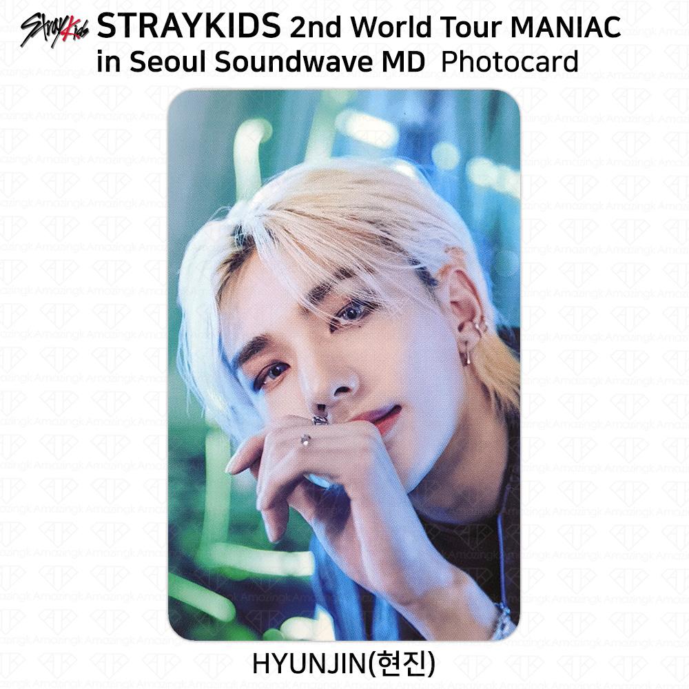 Stray Kids 2-й мировой тур MANIAC в Сеуле Фотокарточка Polaroid KPOP K-POP