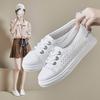 New Summer Small White Shoes for Women's Hollow Breathable Student Board Shoes Casual Shoes To Increase Climax Street Photography