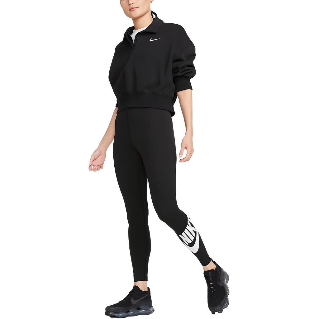 Nike Спортивные брюки женские черные средние DV7792-010