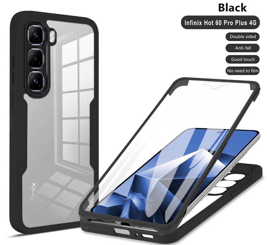 Прозрачный чехол Qicai для Infinix HOT60Pro, HOT60/ HOT60i