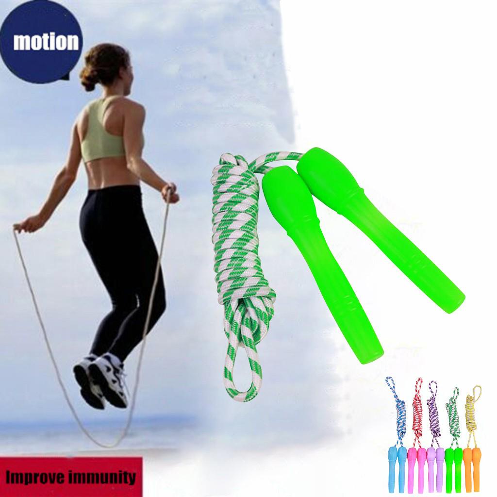 Cotton rope speed skipping amount of indoor fitness exercise children