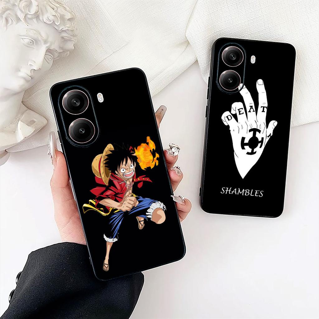 Trafalgar D Water Law ONE PIECES Luffy Phone Case for Xiaomi Redmi 15C 15 A5 4G 5G 9A 9C NFC 9T Note 9 8 8T Cover Casing