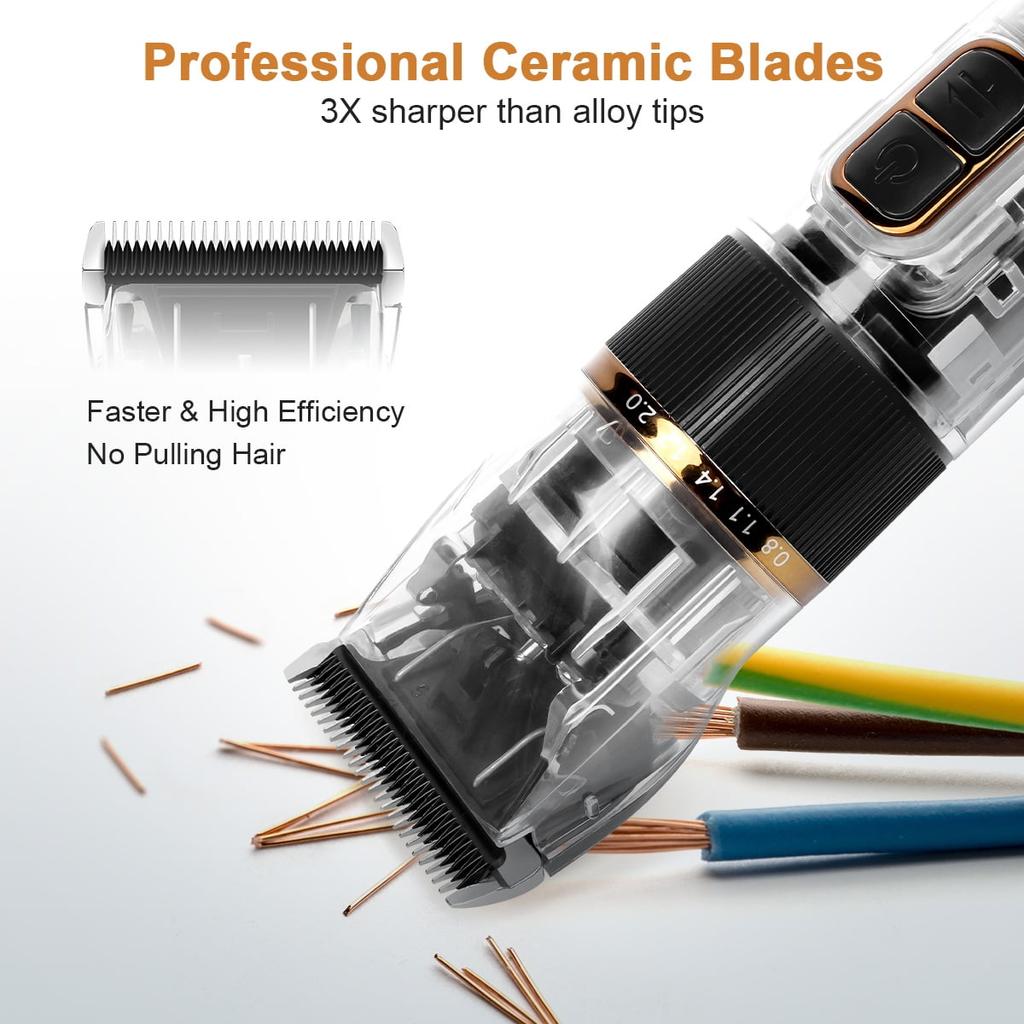 Машинки для стрижки собак, машинки для стрижки домашних животных, набор для стрижки собак со светодиодным дисплеем, бритва для собак, машинки для стрижки с низким уровнем шума для кошек и домашних животных