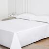 White Hotel-Quality Cotton Sateen Fitted Bed Sheet