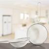 1 Pcs Stainless Steel Sieve Oil Colander Oil Grid Flour Soy Milk Sieve