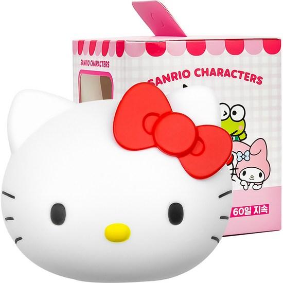 Belle Ament Sanrio Hello Kitty Big Face Refillable Car Air Freshener Set, Midsummer Night, 1 Set, a Popular Character In Korea