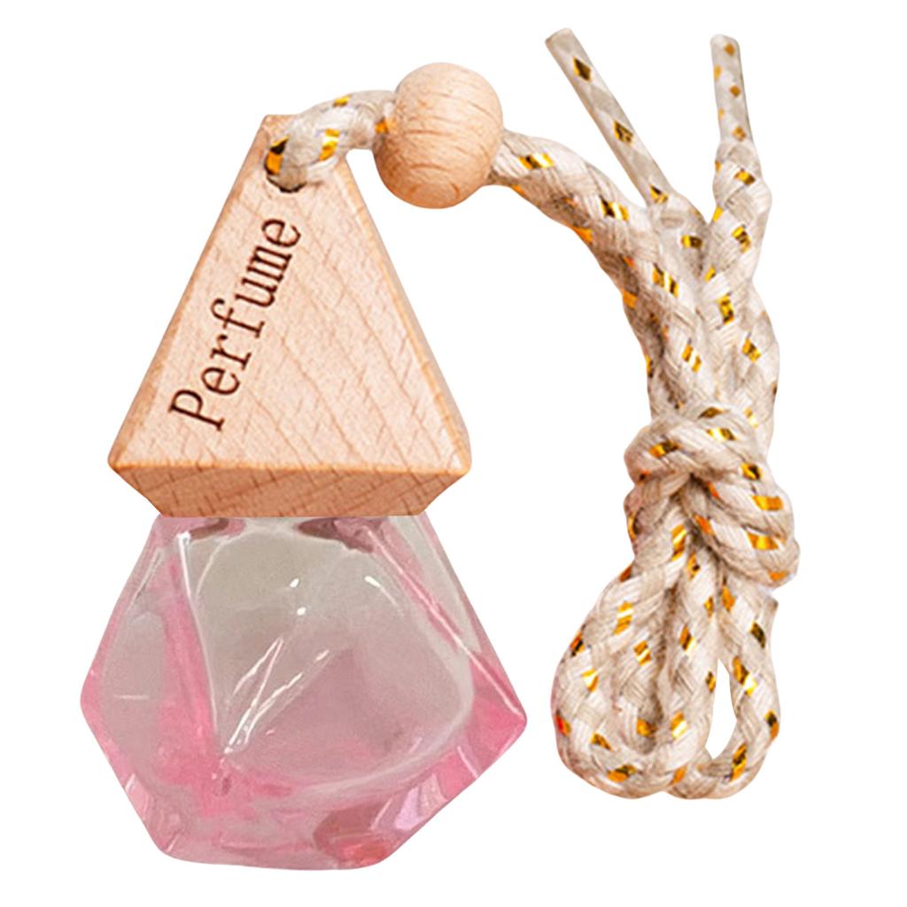 Автомобильный диффузор для духов, украшение для ароматерапии, подвесной флакон с треугольной крышкой, освежитель воздуха, диффузор для эфирных масел