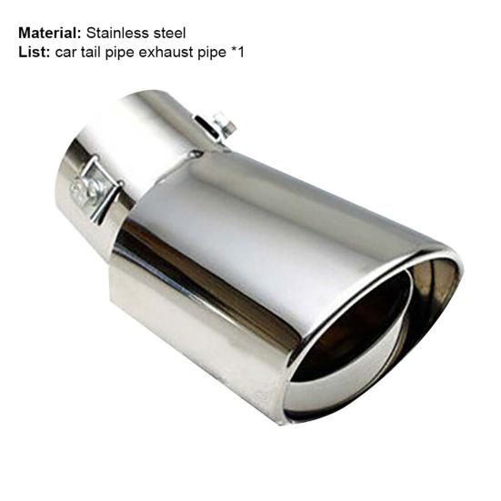 Exhaust Universal Stable Adapter Exhaust Reducer Stainless Steel Connector Pipe for Car