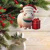 Swing Animal Goat Hanging Pendants Cartoon Goat Xmas Tree Ornament  for Cars Backpacks
