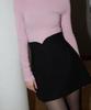 Bember Tulip Sequin Mini Skirt_Black