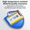 Rechargeable 3.7V 2000mAh Li-Po Battery 103450 Lithium Polymer Battery Li-Po Li Ion Lipo Cells For GPS MP3 MP4 Driving Recorde