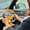 Simulate Driving Car Copilot Steering Wheel Eletric Baby Toys with Sound Kids Musical Educational Stroller Driving Vocal Toys