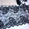 (2 Colors) 23cm Wide Stretch Lace, Wide Spandex Lace for Lingerie, Bra, Underwear, Sewing & Crafting